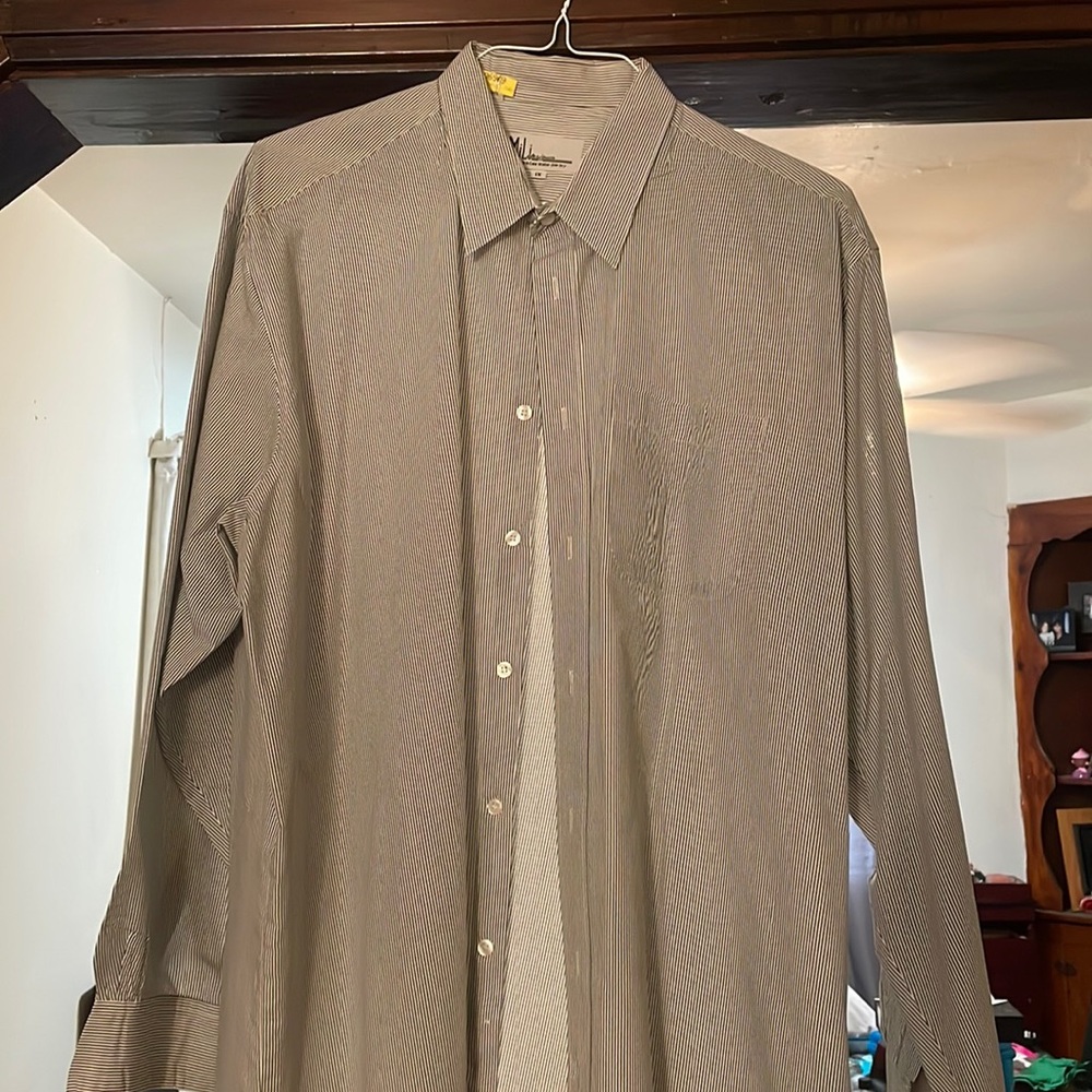 Pinstripe Button Down